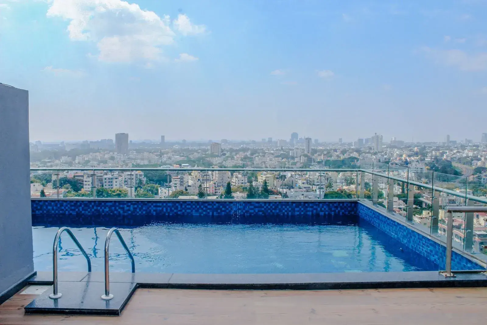 Villa pool deck